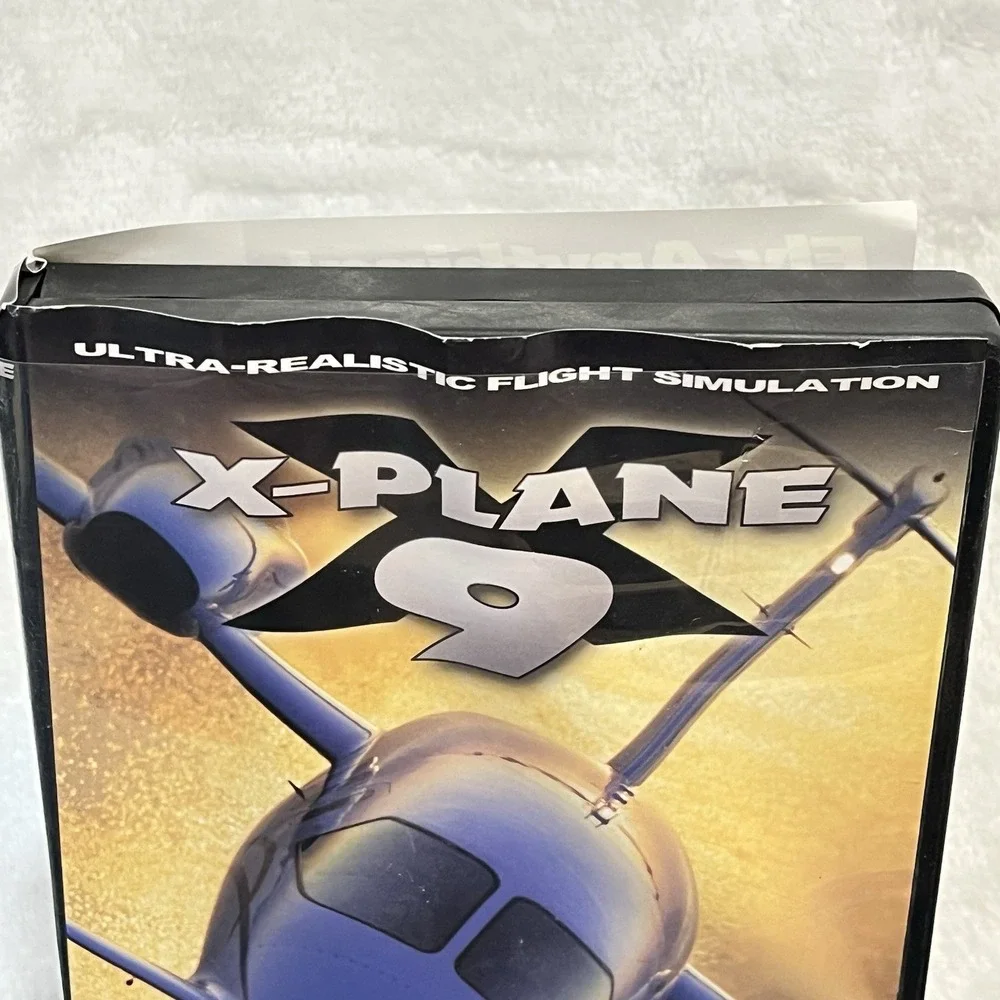 X-Plane 9 Flight Simulation PC Dvd Rom Software 2008 6 Discs - Disc 1 is MISSING